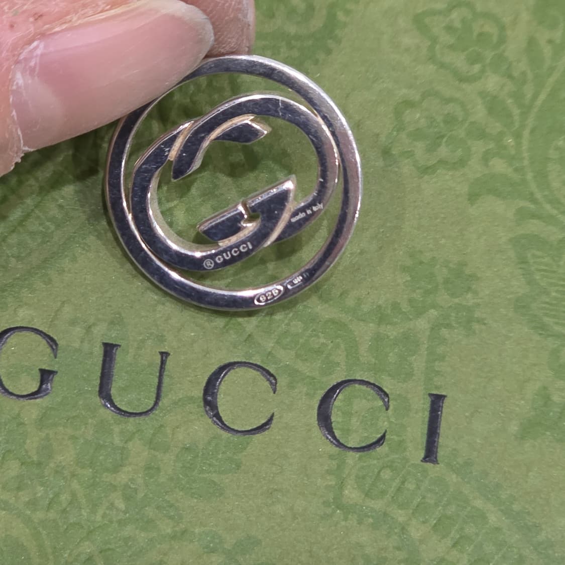 구찌 인터로킹 G 체인 목걸이(남녀공용) 상품이미지2