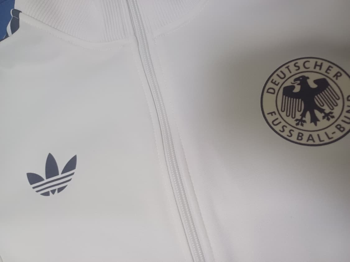 아디다스 독일 베켄바우어 트랙 탑 오프 화이트 상품이미지3