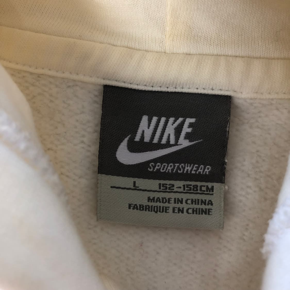 나이키 화이트 후드집업 상품이미지4