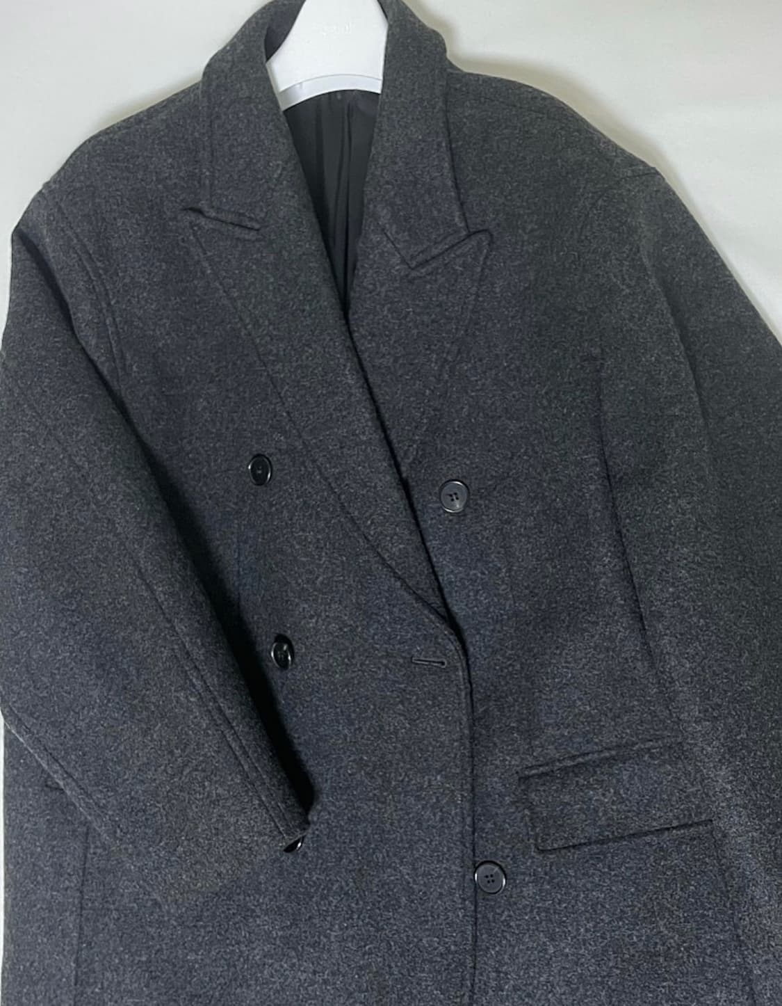 고낙 더블 브레스티드 코트 라지 팝니다 상품이미지1