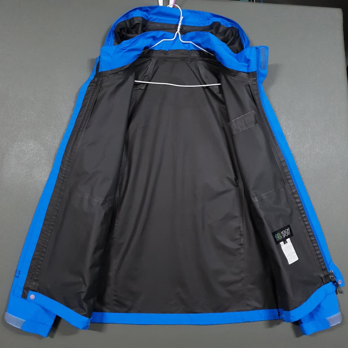 M) 코오롱스포츠 고어텍스 팩라이트쉘 고급 바람막이 투웨이 마운틴 자켓 상품이미지6