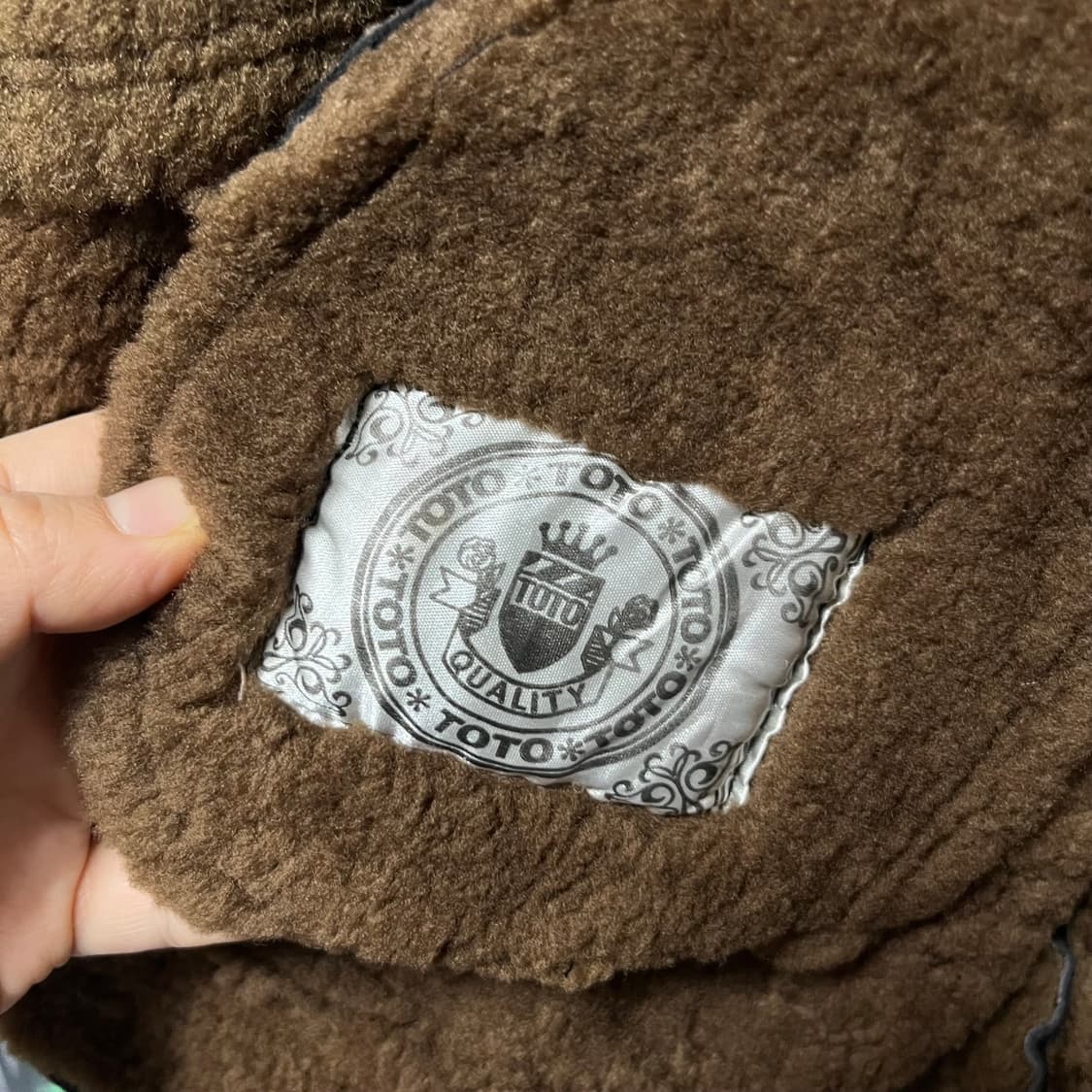 영국 빈티지 리얼 무스탕 상품이미지2