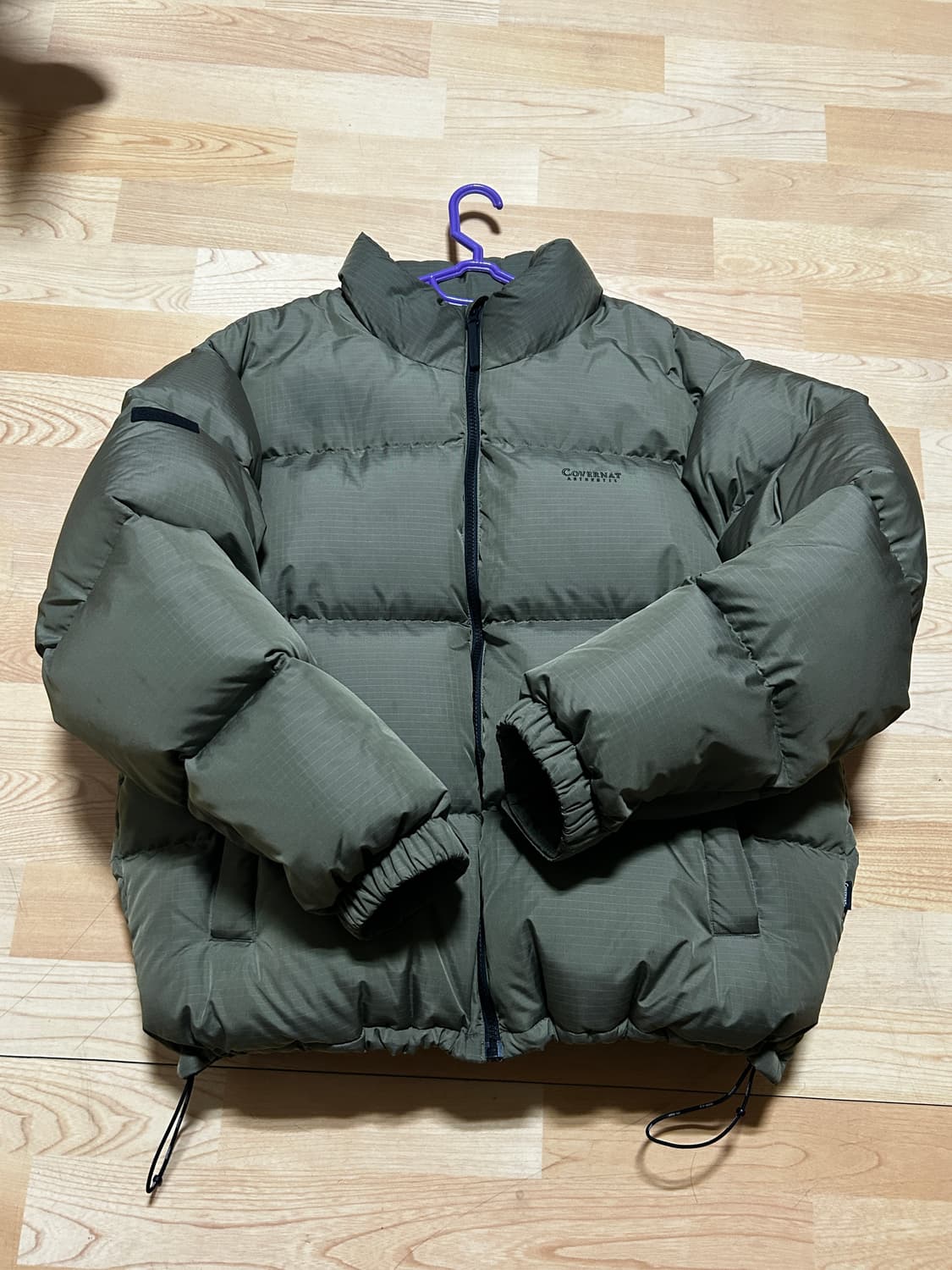 XL)커버낫 푸퍼 패딩 카키 상품이미지1