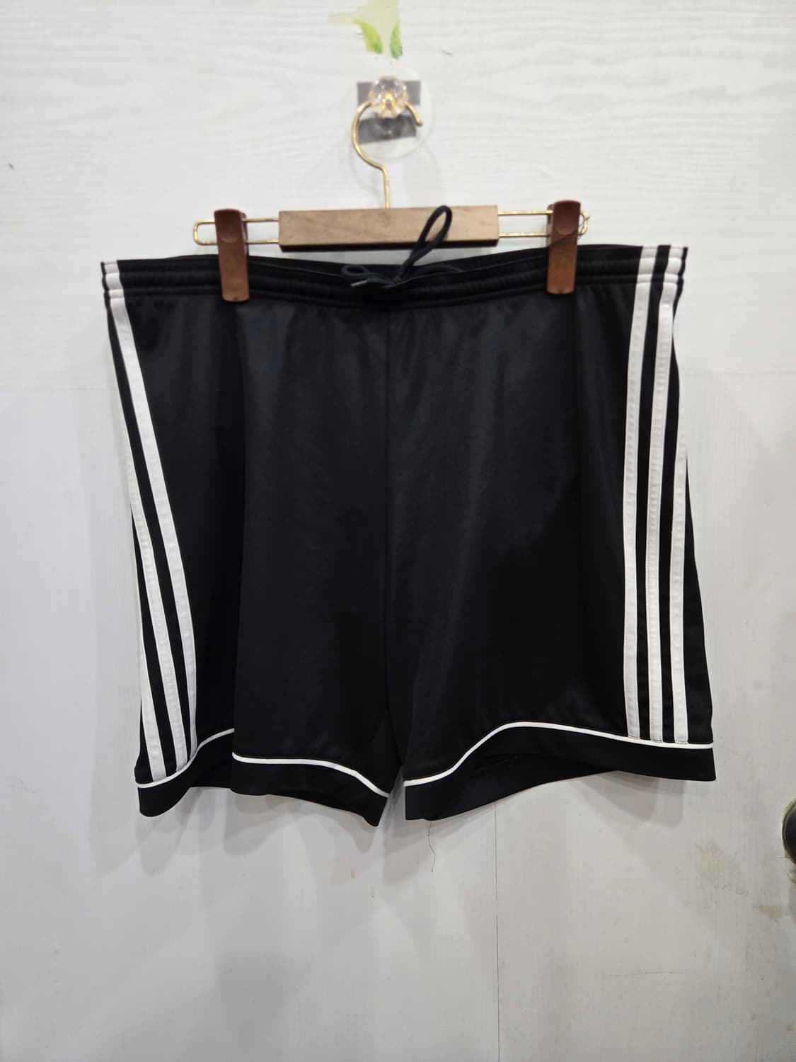 105,XL)) adidas 아디다스 블랙 & 화이트 반바지 !  상품이미지1