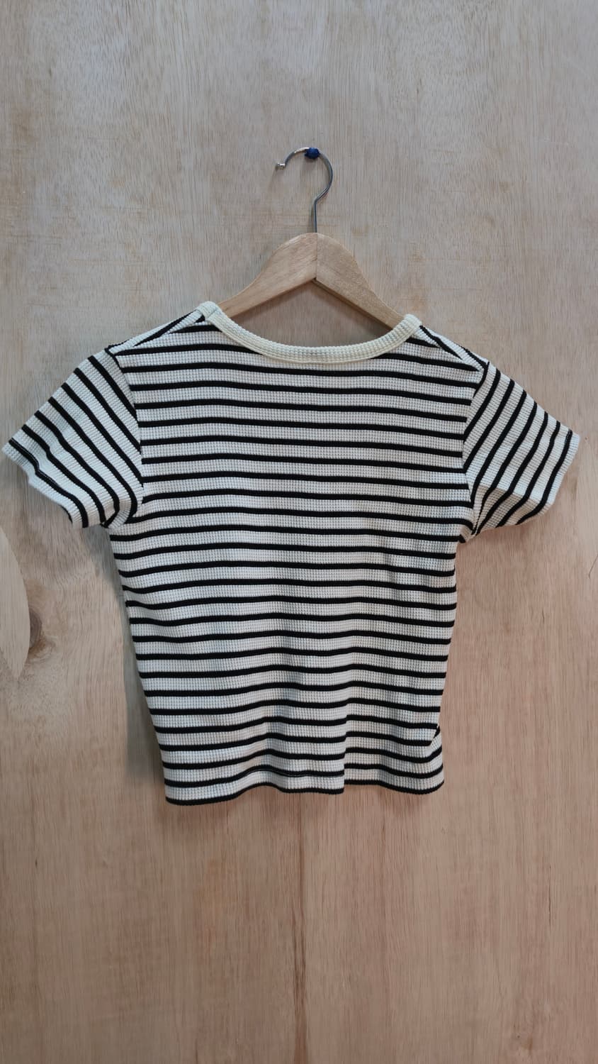 스트라이프 반팔 티셔츠 상품이미지2