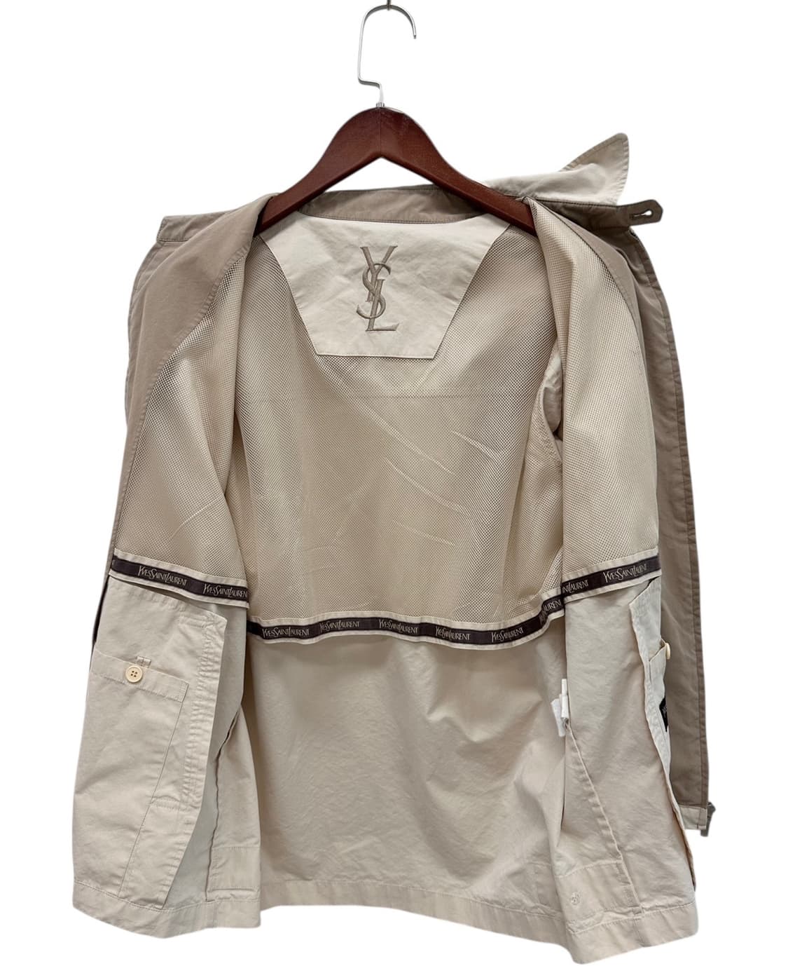 00s YSL 생로랑 자켓 아이보리 (L)  상품이미지9