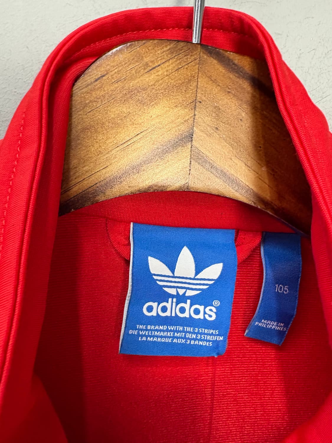 아디다스 파이어버드 레드형광 트랙탑 져지 A2761 상품이미지5