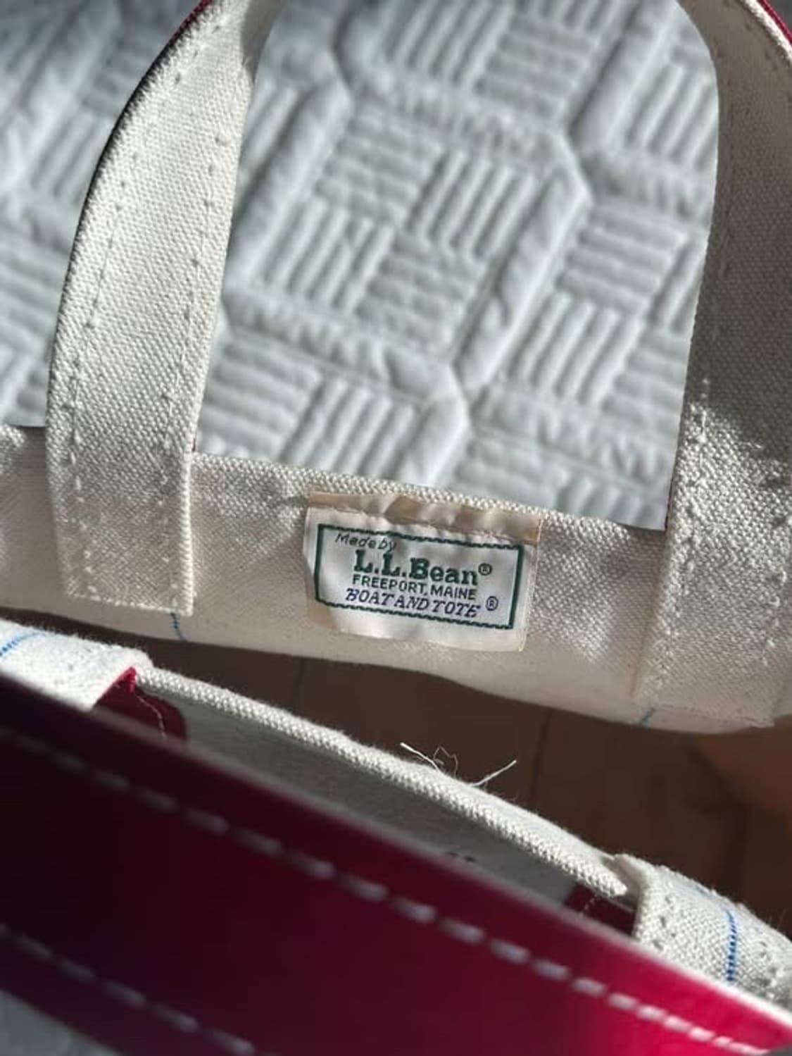 엘엘빈 80s 숏 핸들 토트백 상품이미지2