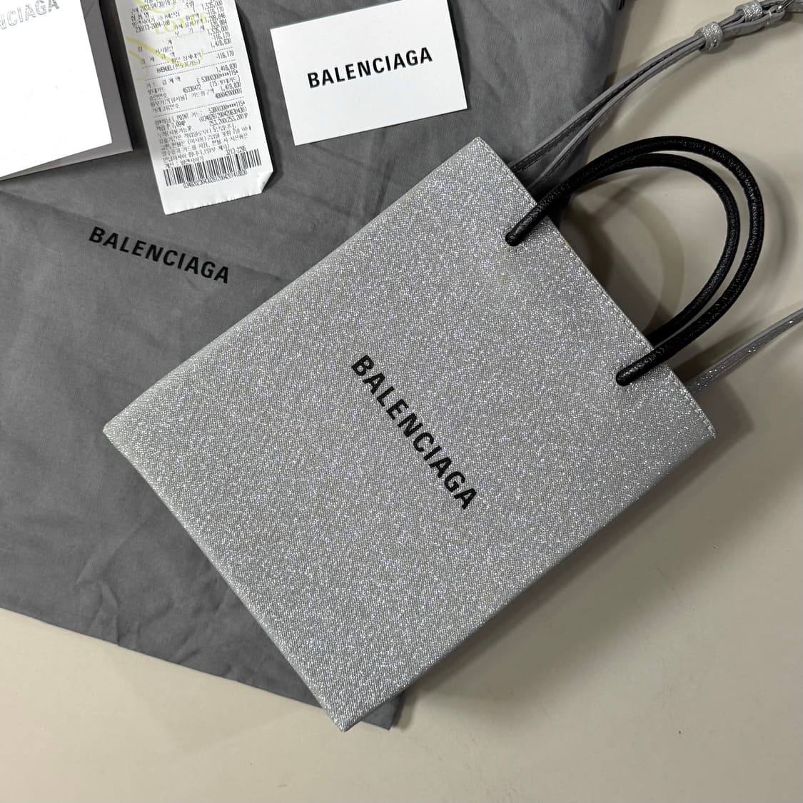 [백화점판/당일출고]발렌시아가 글리터 폰홀더백 / 크로스백 상품이미지2