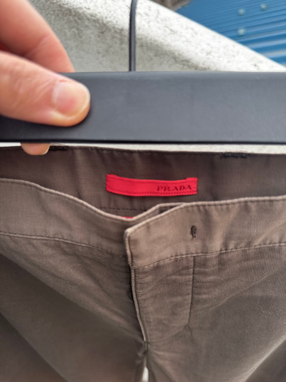 00‘s Prada Faded Cotton Pants 상품이미지5