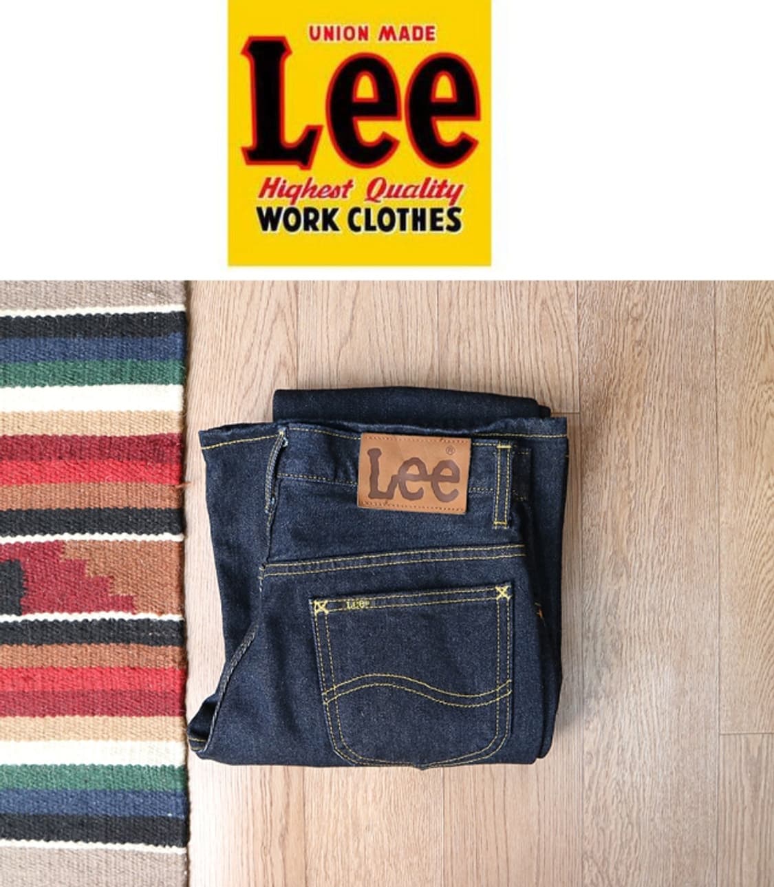 일본판 LEE 라이더스 04202 벨보텀 데님팬츠 28사이즈 새제품 상품이미지1