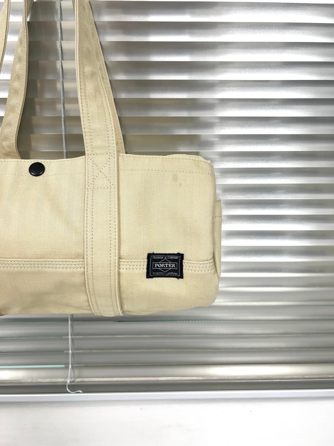 PORTER-CANVAS BOSTON BAG(Beige) 상품이미지3