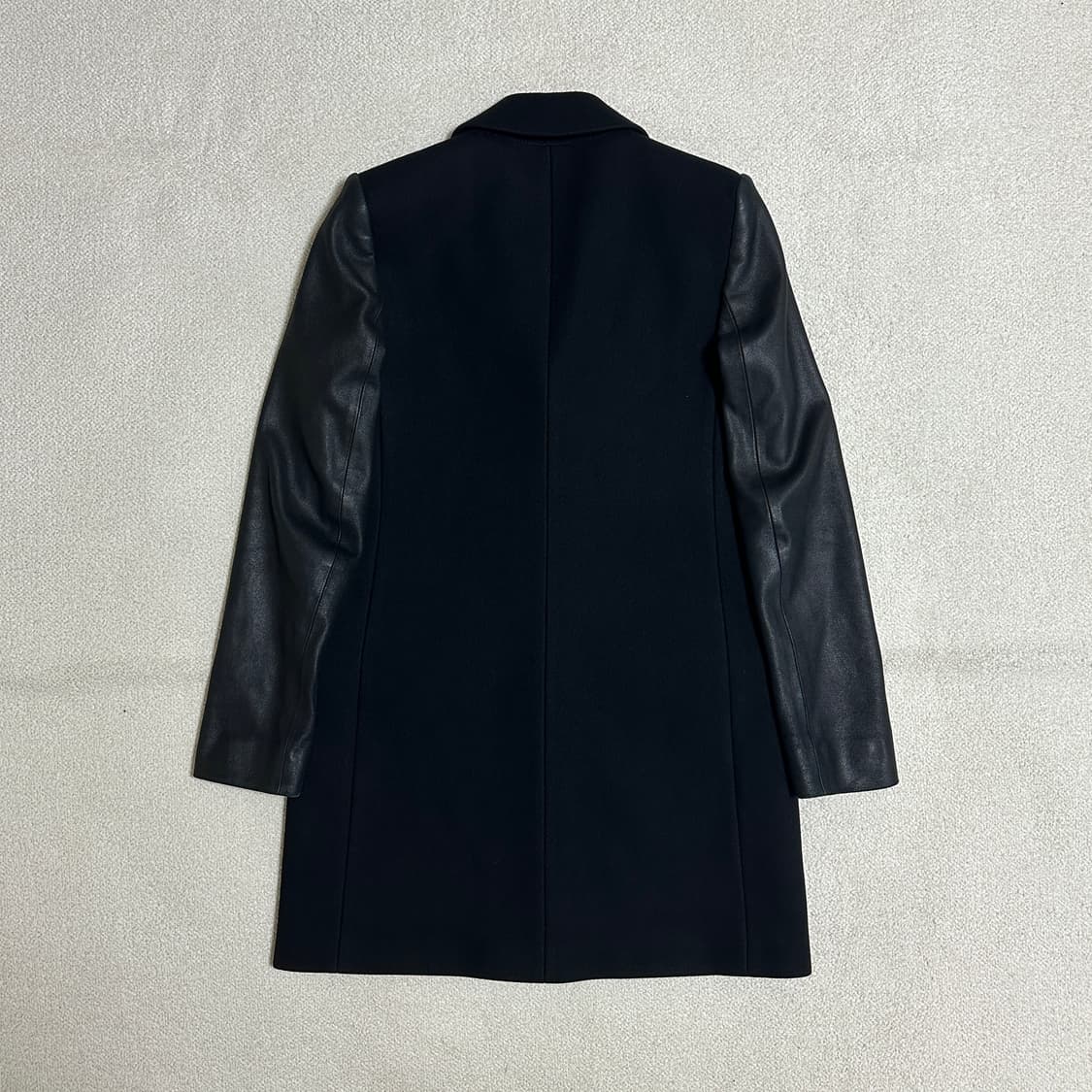 띠어리 울캐시미어 레더 코트 상품이미지3