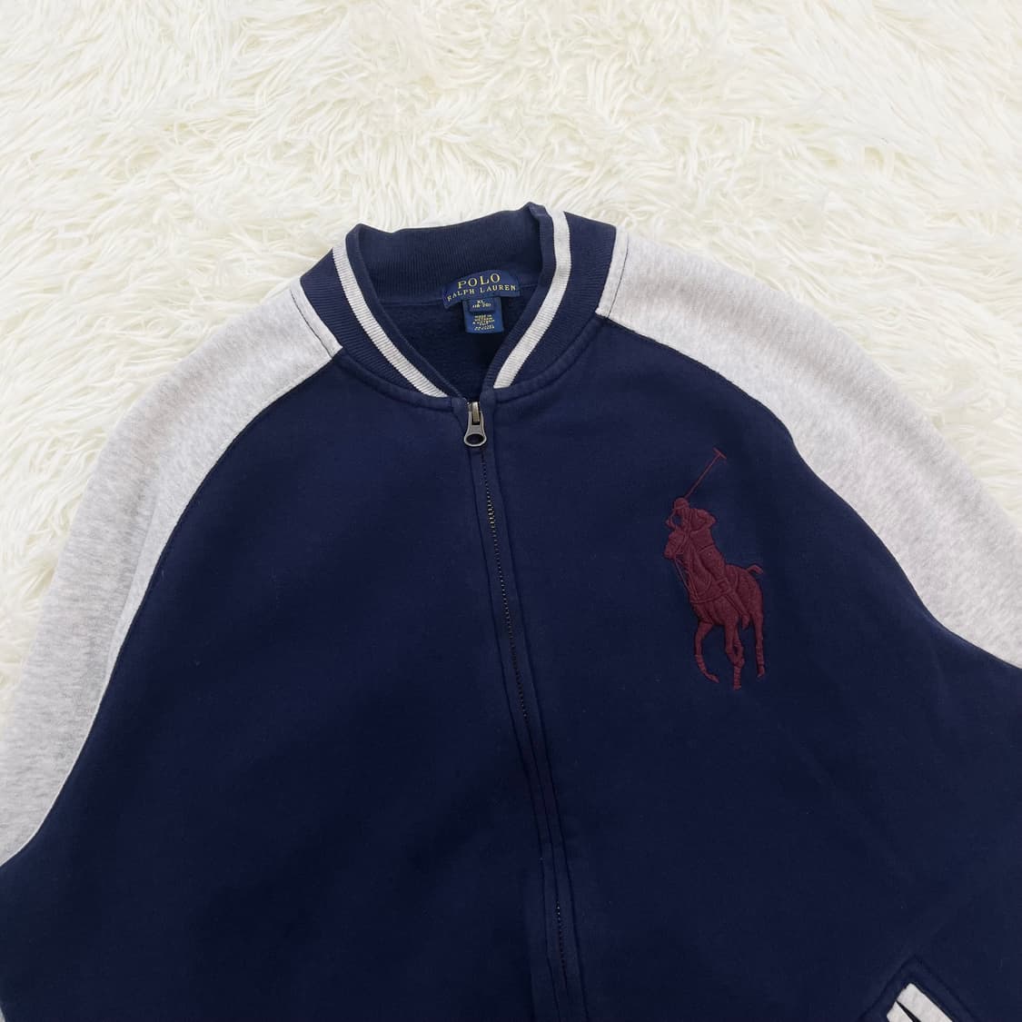폴로 랄프로렌 빅 포니 로고 스웻 자켓 상품이미지3
