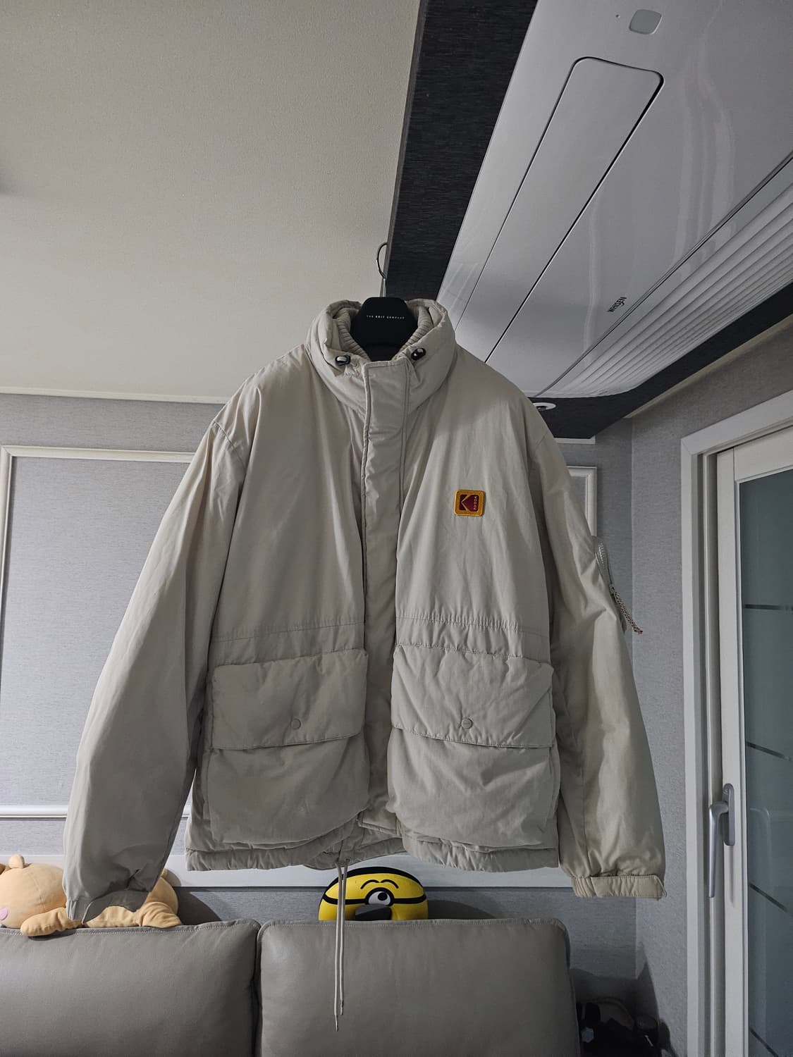 [거의 새것] 코닥 피쉬테일 덕다운 패딩 자켓 점퍼 L 상품이미지1