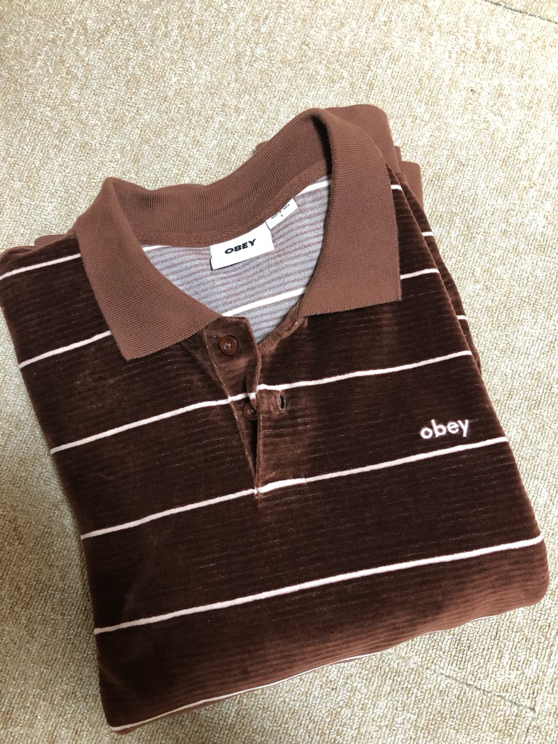 obey 카라 티셔츠 상품이미지3