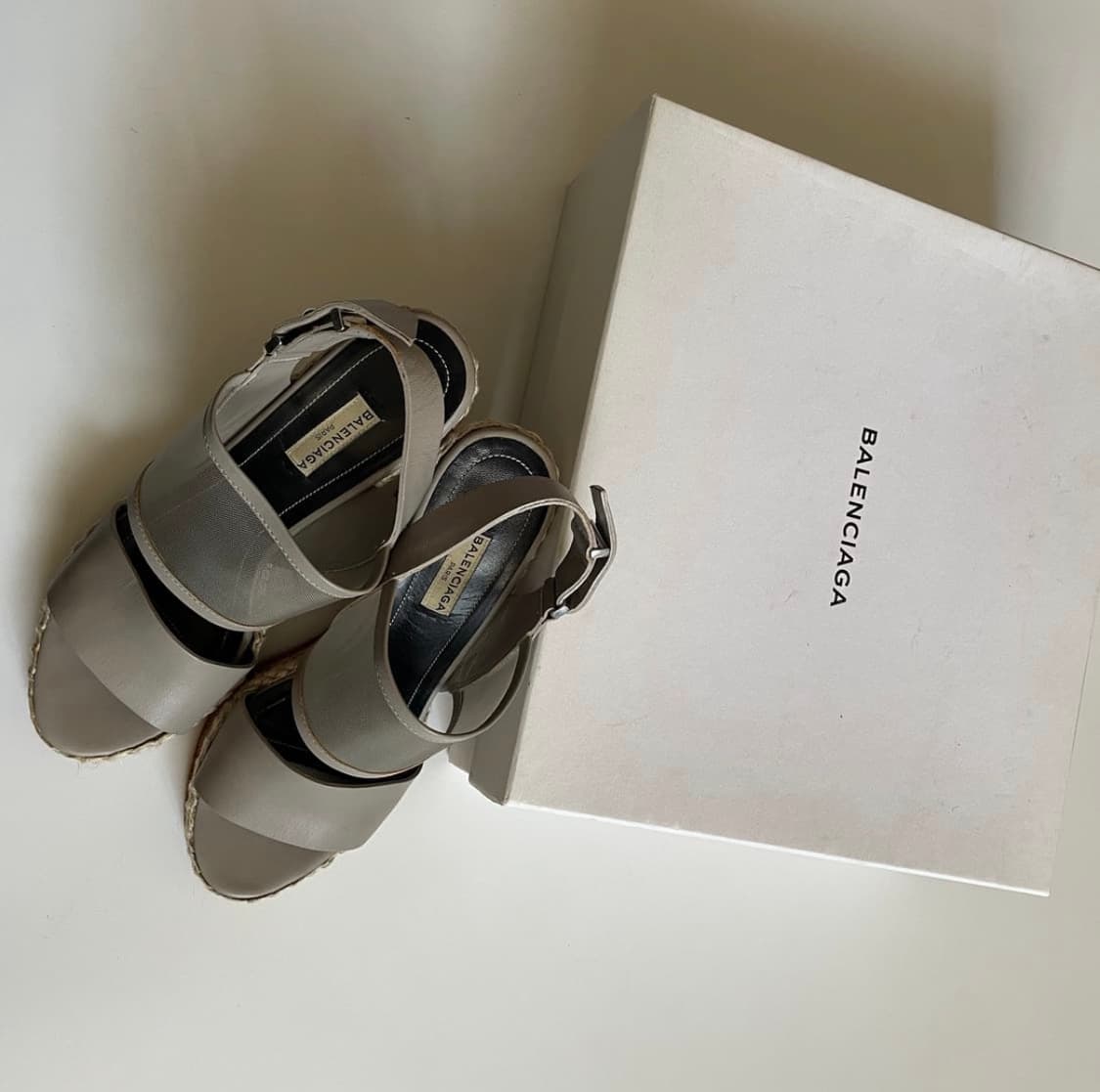 발렌시아가 웻지 샌들 상품이미지5