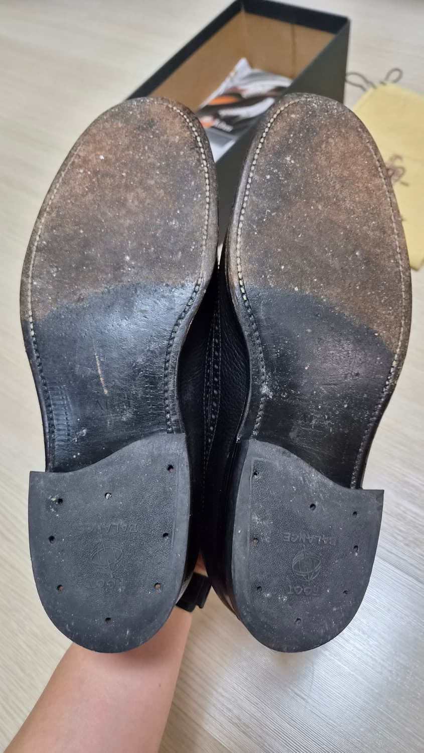 알든 그레인레더 롱윙 블랙 상품이미지6