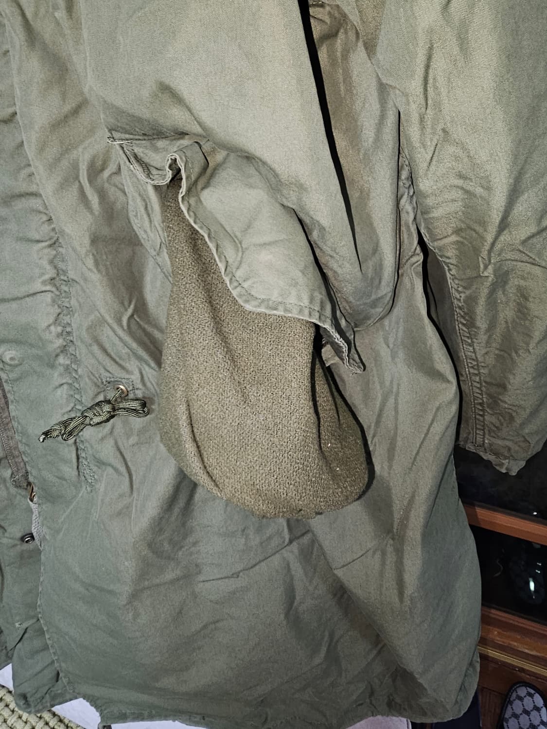 80s 오리지널 피쉬테일 m65 야상 필드자켓 프릭스스토어 상품이미지6