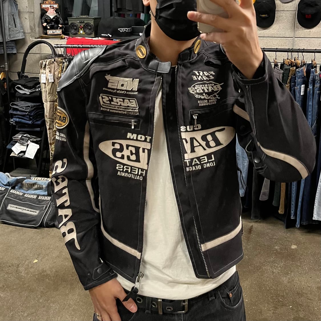 Bates leather 바이크 자켓 (95) 상품이미지7