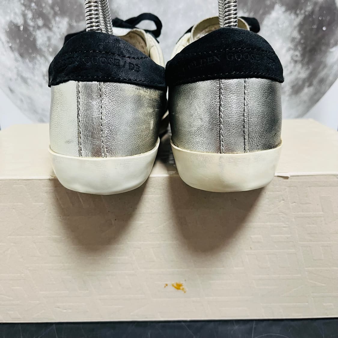 정품 35) 골든구스 립오프 실버 블랙 스니커즈 225~230 상품이미지4