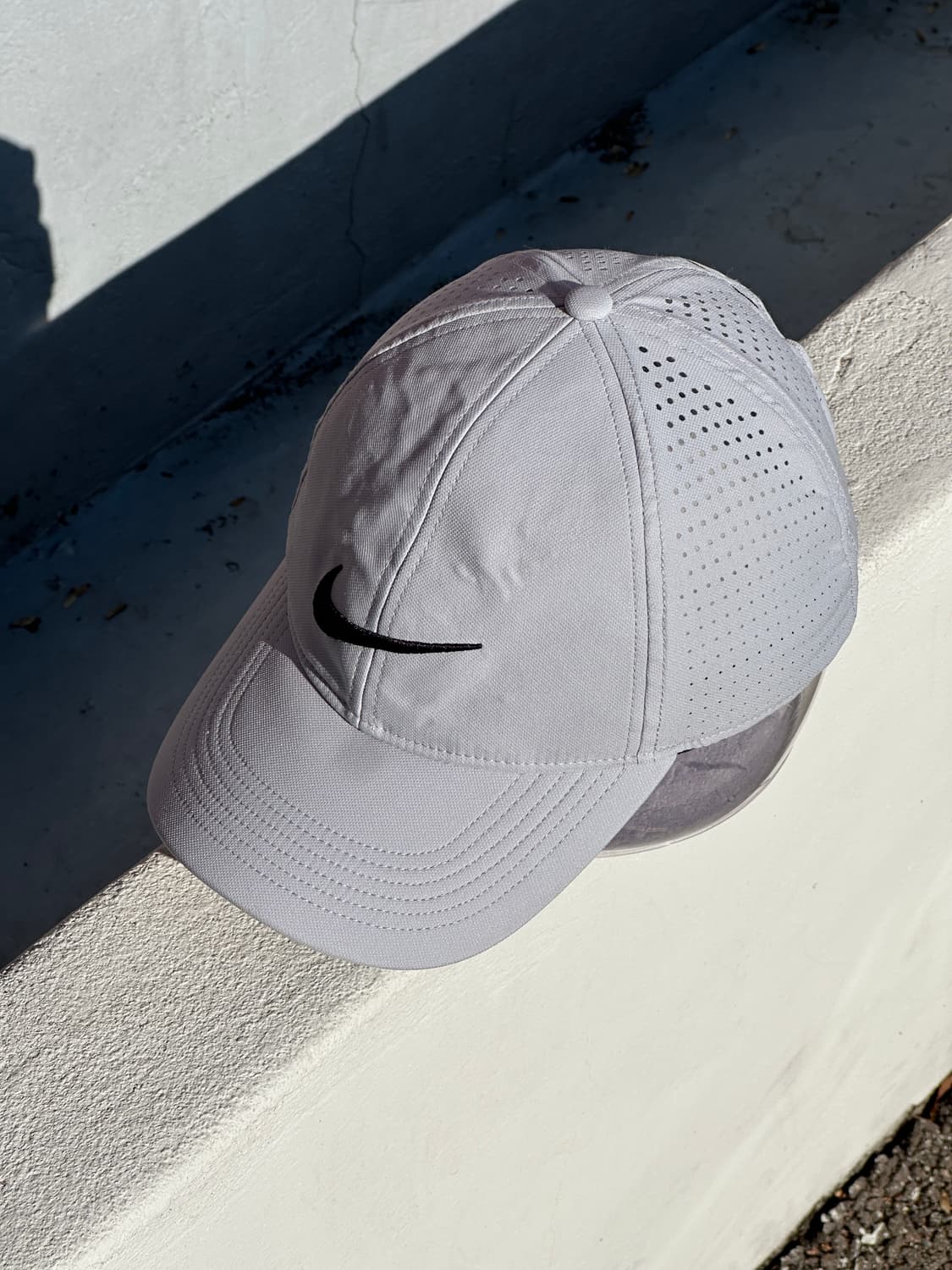[F] 나이키 로고 그레이 경량 볼캡 모자 상품이미지2