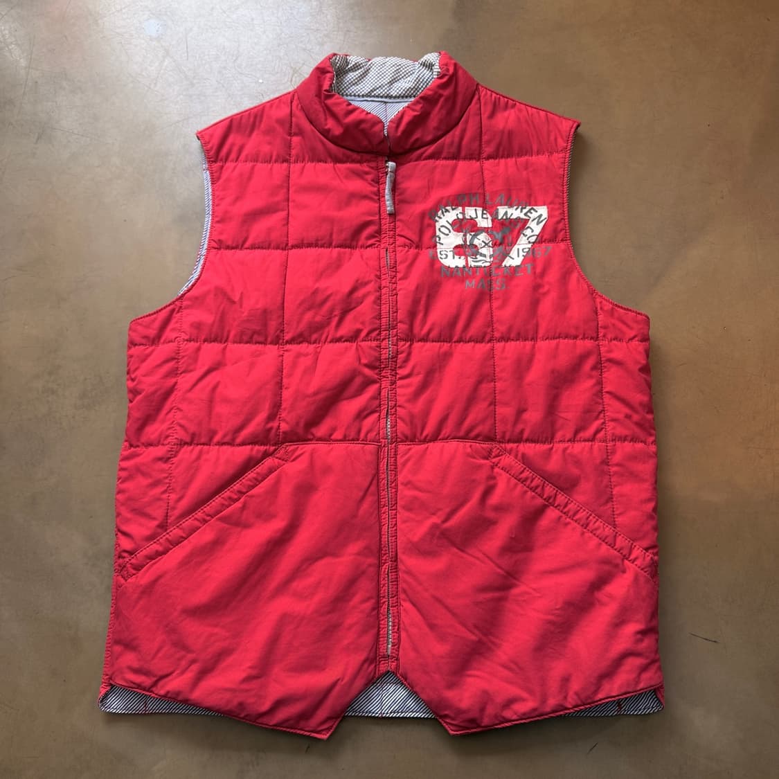 폴로 진스 퀄팅 베스트 상품이미지1