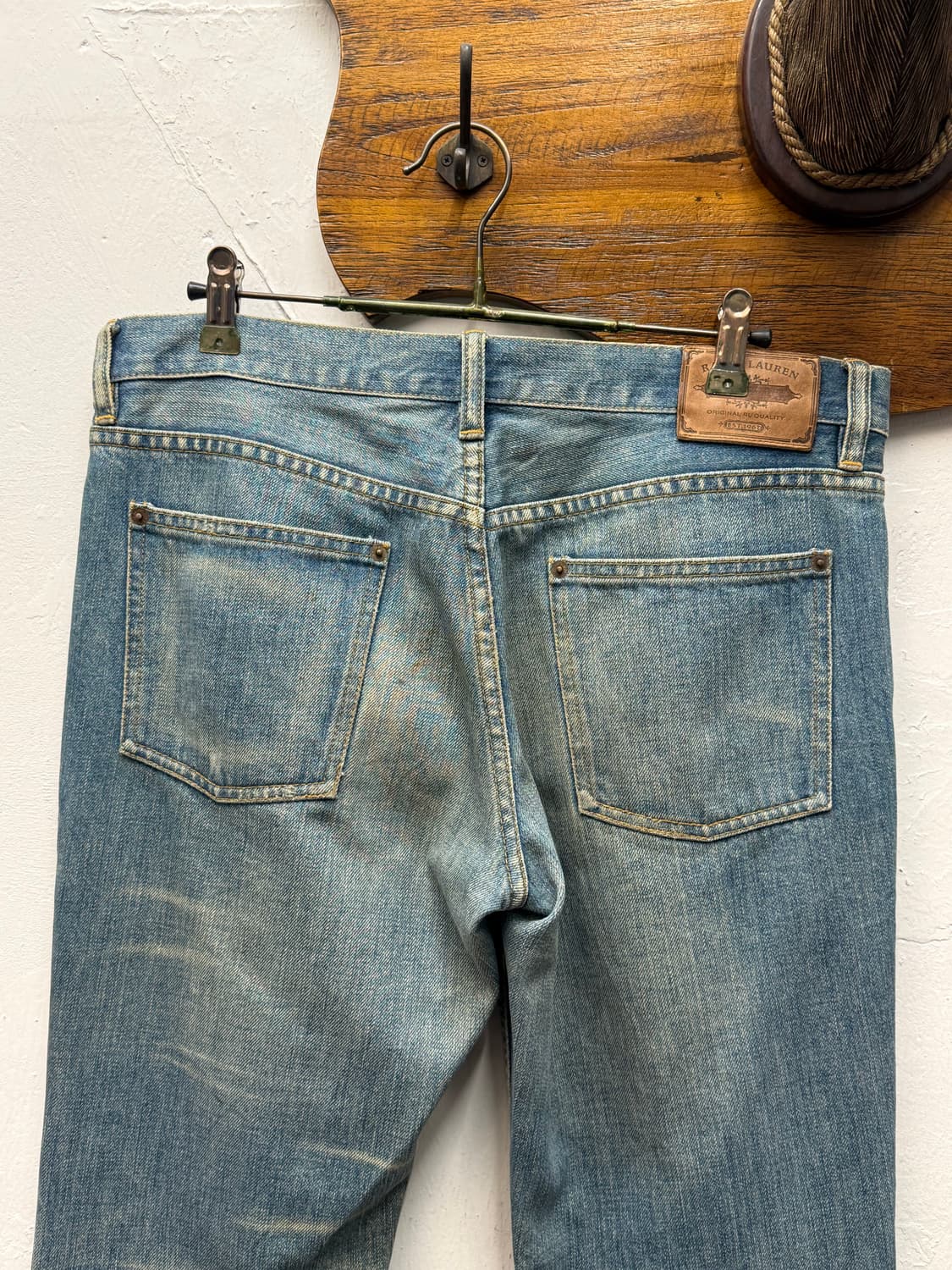 Ralph Lauren Distressed Straight Denim P 상품이미지7