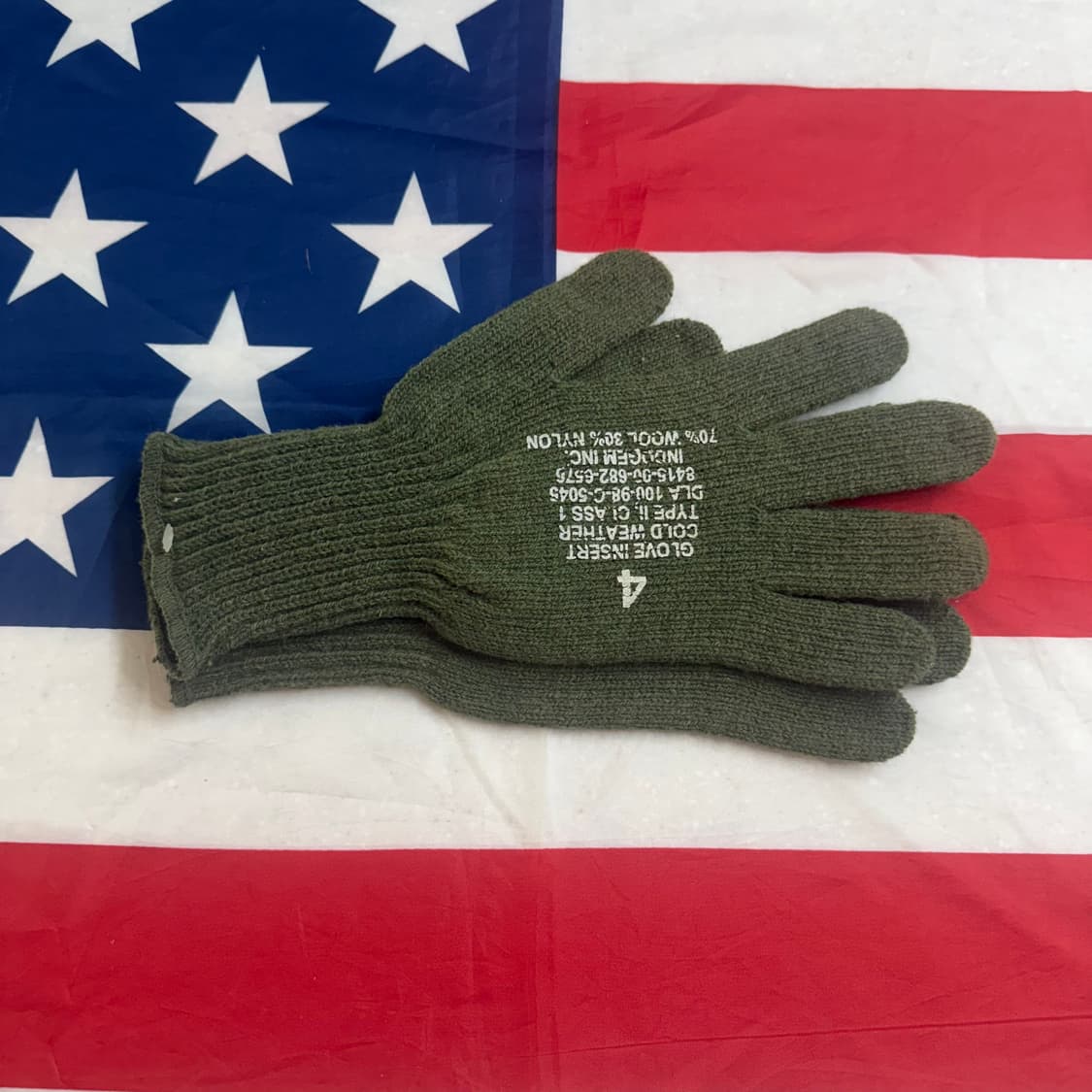 [military] 밀리터리 미군 오리지널 울장갑 -B급 상품이미지2