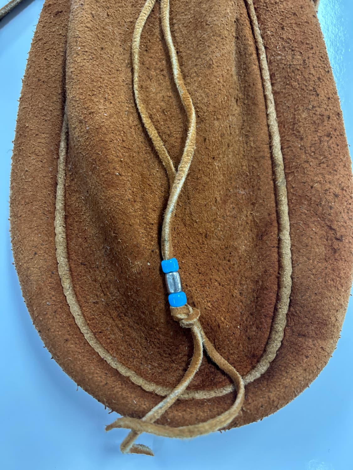 고로스 goros 브라운 디어스킨 메디슨 크로스백 L 상품이미지3