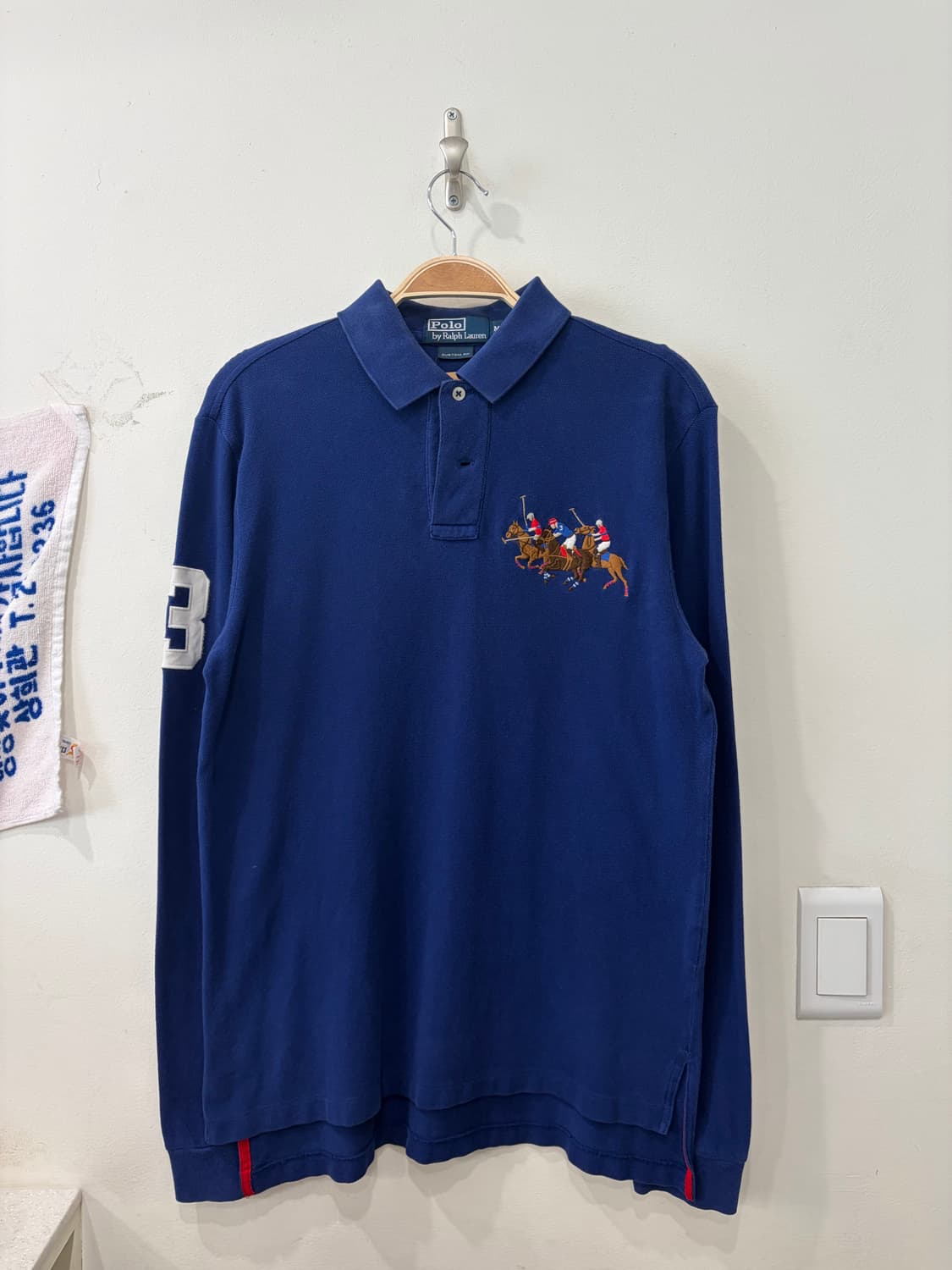 556. 폴로 빅포니 기마로고 럭비티 카라티 PK 상품이미지1