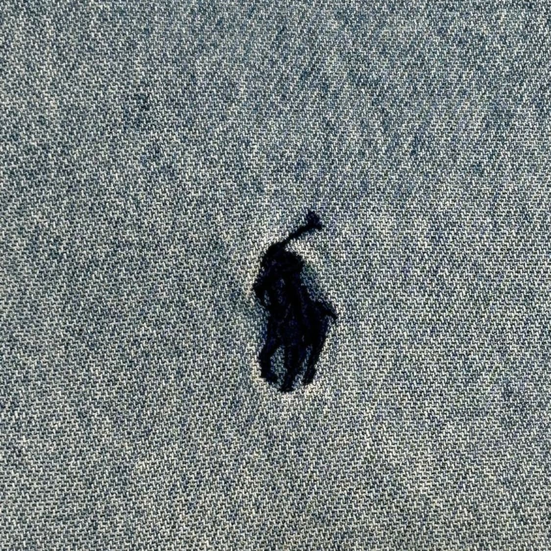 폴로랄프로렌 80's 포니 데님 셔츠 M 상품이미지2