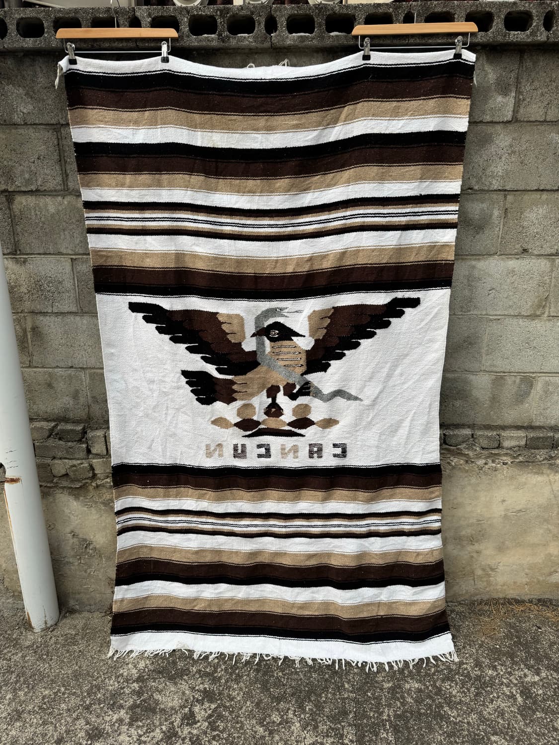 빈티지 멕시코 멕시칸 러그 블랑켓 상품이미지1