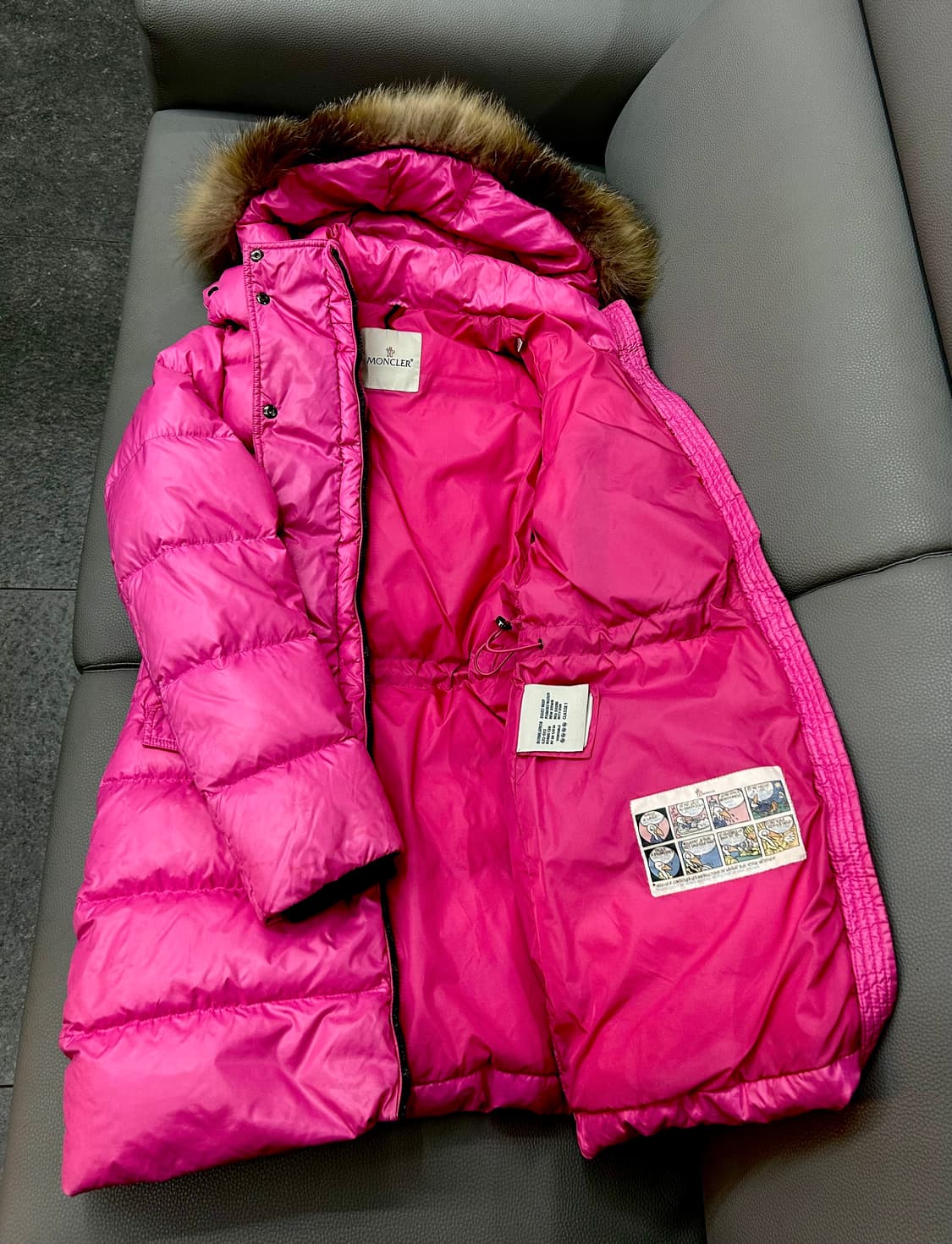 몽클레어 프라곤 핑크 패딩(14세/성인55가능) 상품이미지6