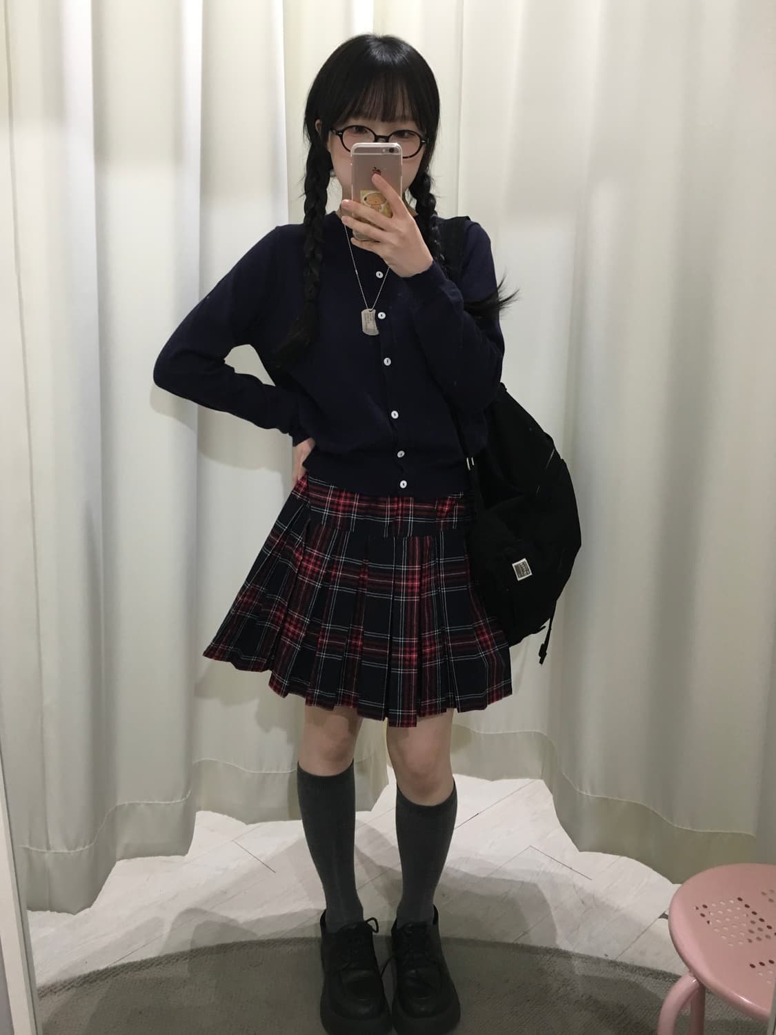 프레피/스쿨룩 상하의 세트 상품이미지1