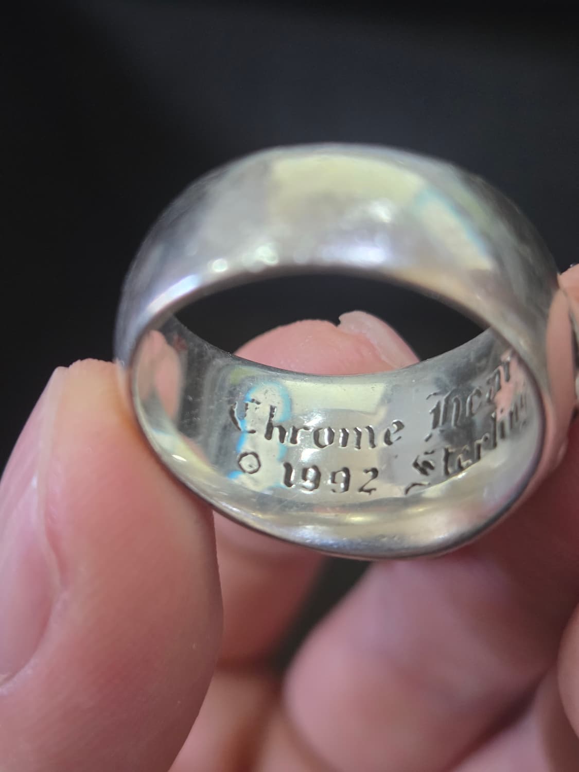 크롬하츠 플로랄 크로스 링 us10 ks21.5 상품이미지4