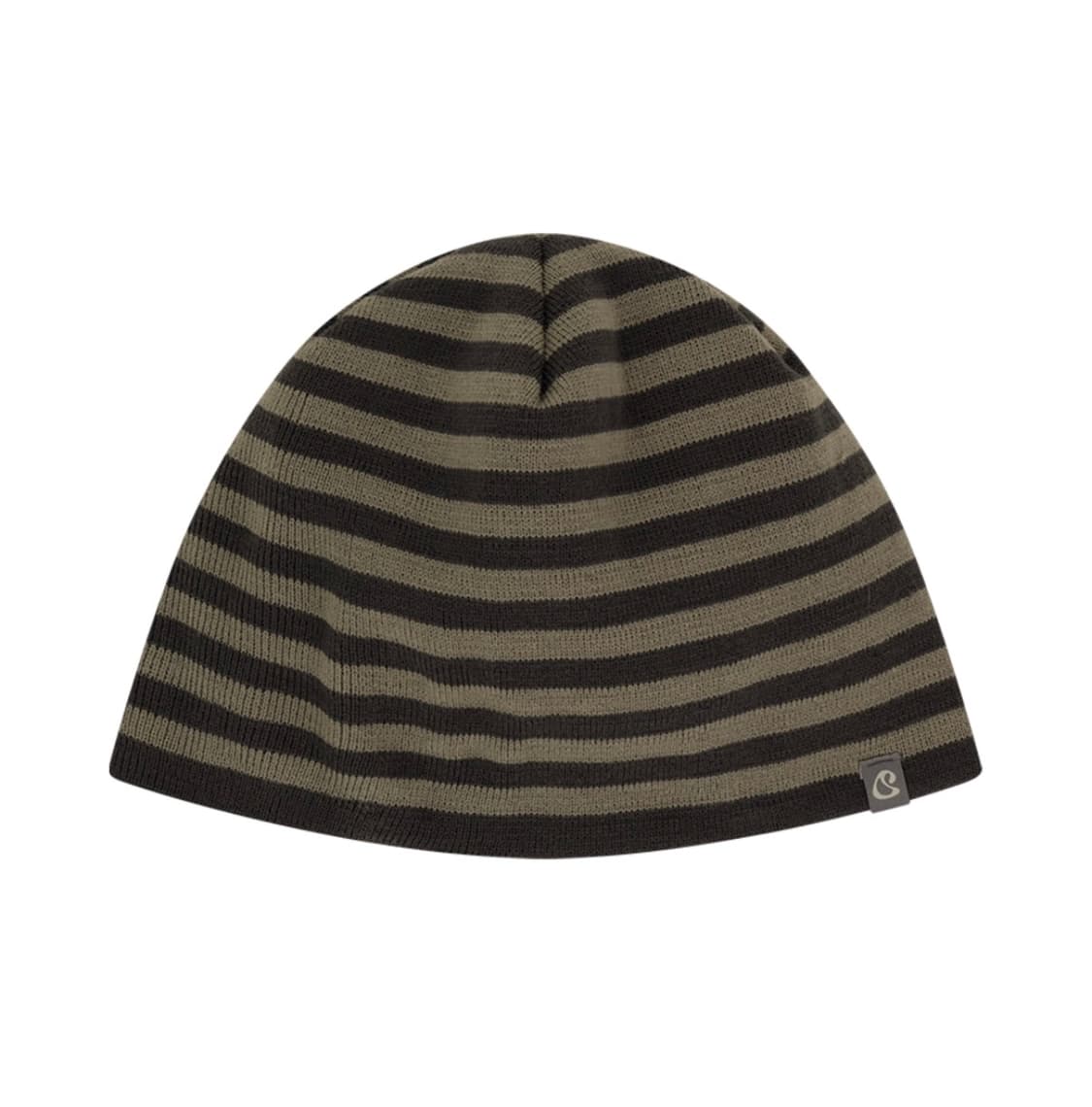 코이세이오 듀얼 스트라이프 비니 머드카키 상품이미지1