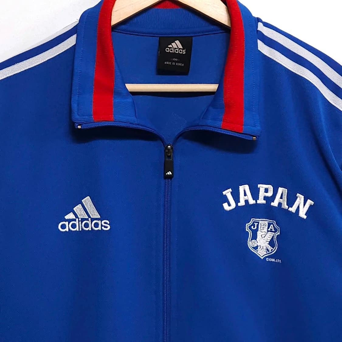 100)adidas 아디다스 재팬 올드 일본 국대 JFA 져지 자켓 상품이미지2