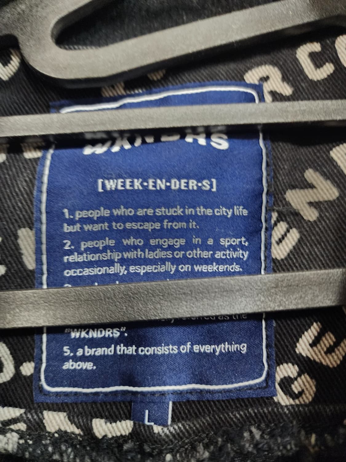 위켄더즈 데님자켓 L 상품이미지3