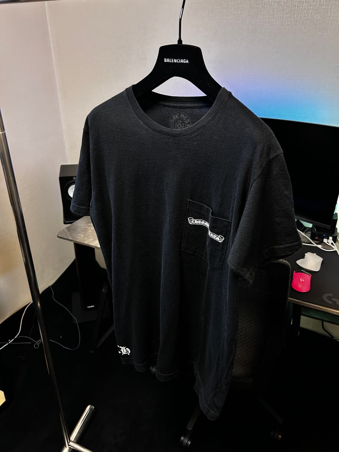 크롬하츠 십자가 티셔츠 상품이미지3