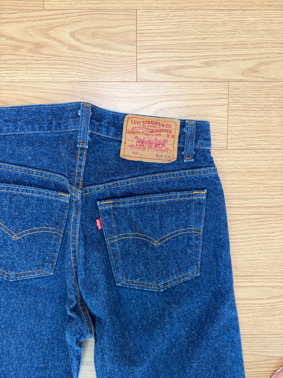 리바이스 501 데님 팬츠 상품이미지3