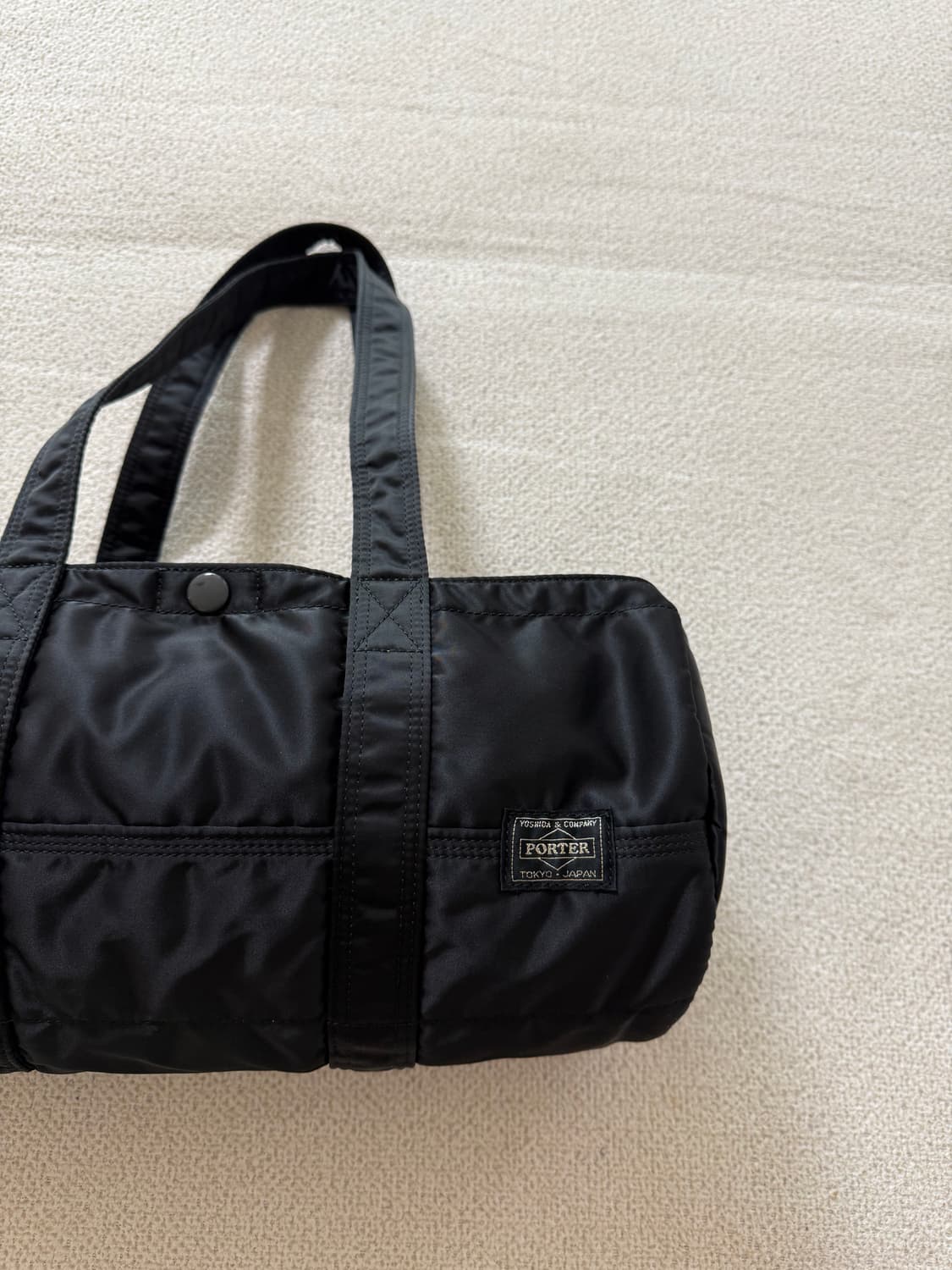 (초미품) PORTER 포터 탱커 더플백 L 블랙 보스턴백 상품이미지2