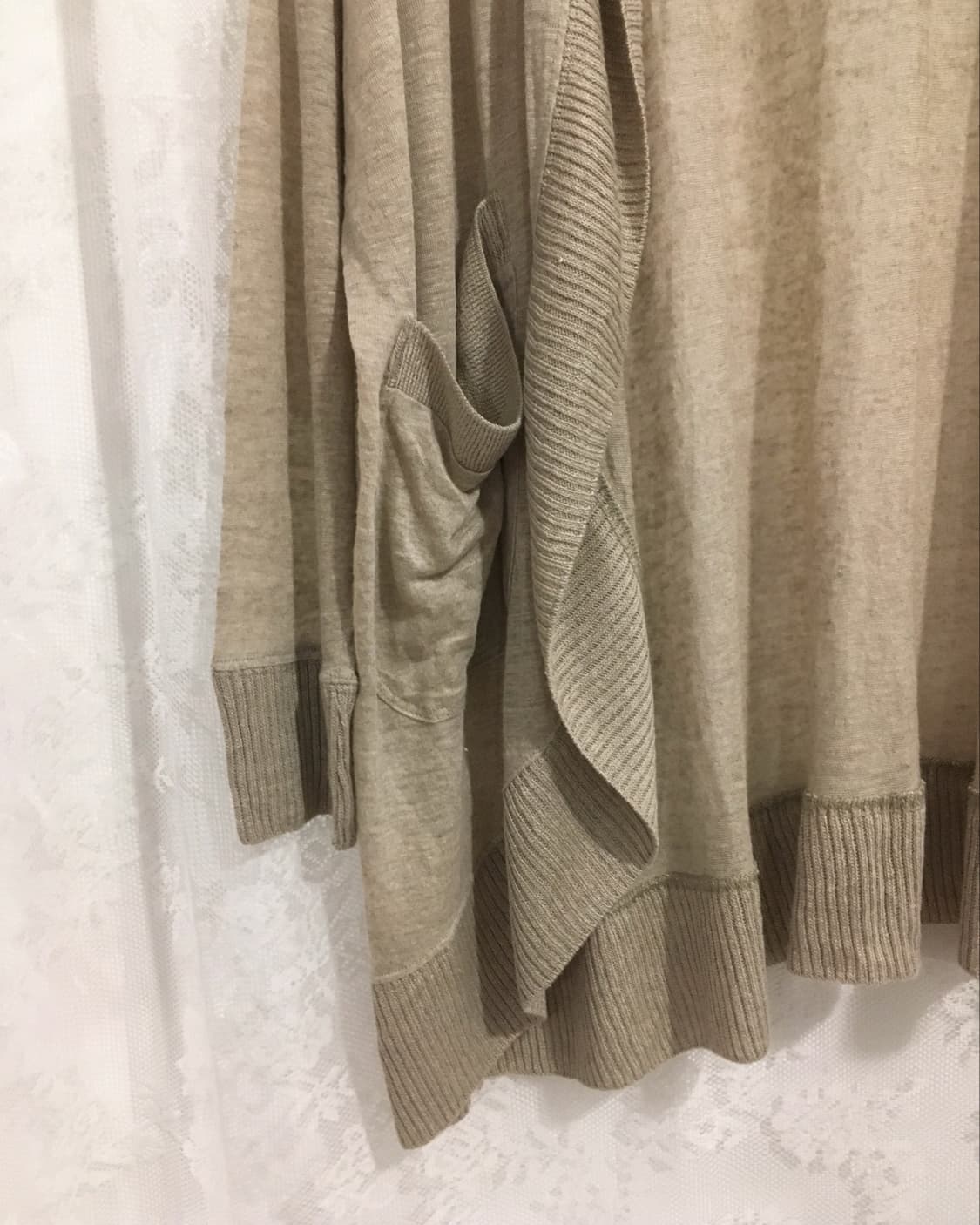 TSUMORI CHISATO beige linen cardigan 상품이미지6