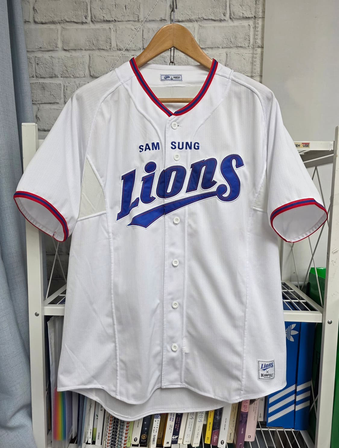 삼성 라이온즈 빈폴 야구 유니폼 105 노마킹 MN35 상품이미지1