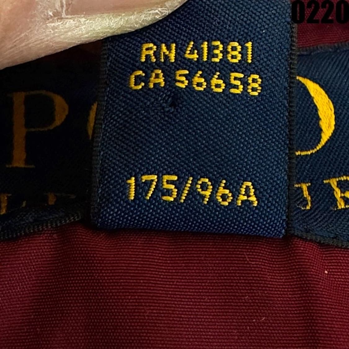 폴로 랄프로렌 USA 빅로고 성조기 아노락 M 0220  상품이미지6