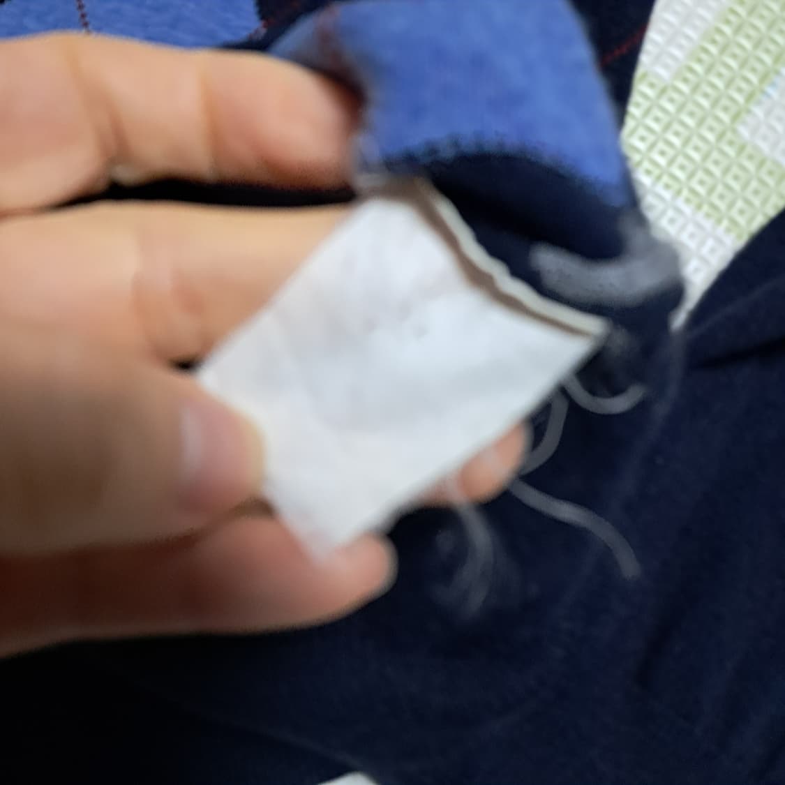 빈폴 아가일 V넥 모 100% 니트 100~105 상품이미지9