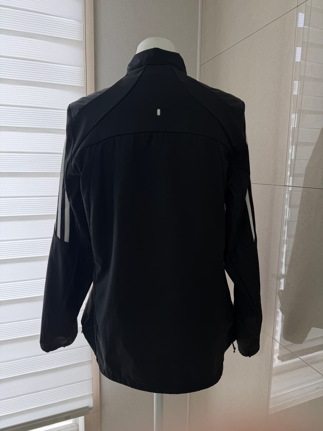 아디다스 삼선 바람막이 블랙 L 상품이미지3
