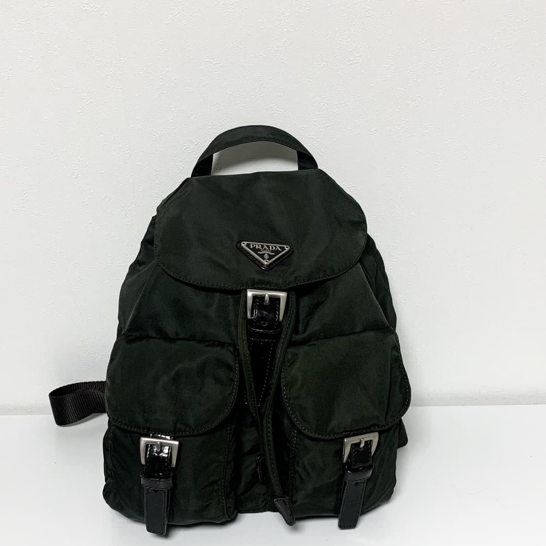정품 프라다백팩 초코브라운 상품이미지6