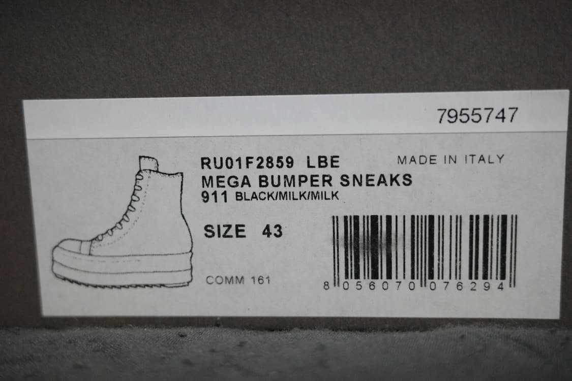 [43] 릭오웬스 메가 범퍼 라몬즈 스니커즈 LBE 상품이미지8