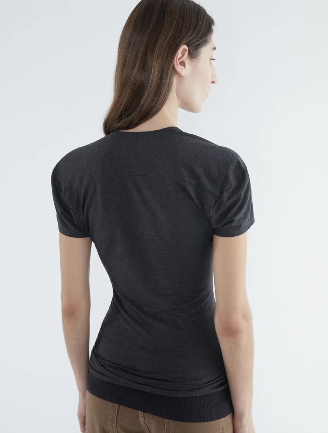 [S,M,L]팔로마울 Raffa 셔링 탑 상품이미지6